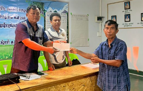 ประชุมประชาคมหมู่บ้าน ตามโครงการประชุมประชาคมหมู่บ้าน การจัดทำ/ทบทวนแผนพัฒนาท้องถิ่น ประจำปีงบประมาณ พ.ศ.2569