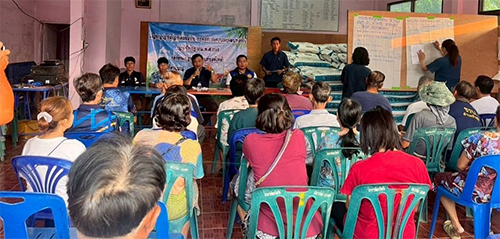 การประชุมประชาคมหมู่บ้าน ตามโครงการประชุมประชาคมหมู่บ้าน การจัดทำ/ทบทวนแผนพัฒนาท้องถิ่น ประจำปีงบประมาณ พ.ศ.2569