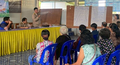 ประชุมประชาคมหมู่บ้าน การจัดทำ/ทบทวนแผนพัฒนาท้องถิ่น ประจำปีงบประมาณ พ.ศ.2569 ณ ศาลาอเนกประสงค์ หมู่ที่ 9