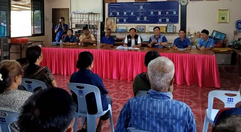 เข้าร่วมประชุมประชาคมพัฒนาแผนชุมชนตำบลห้วยม้า ณ ศาลาเอนกประสงค์หมู่ที่ 13
