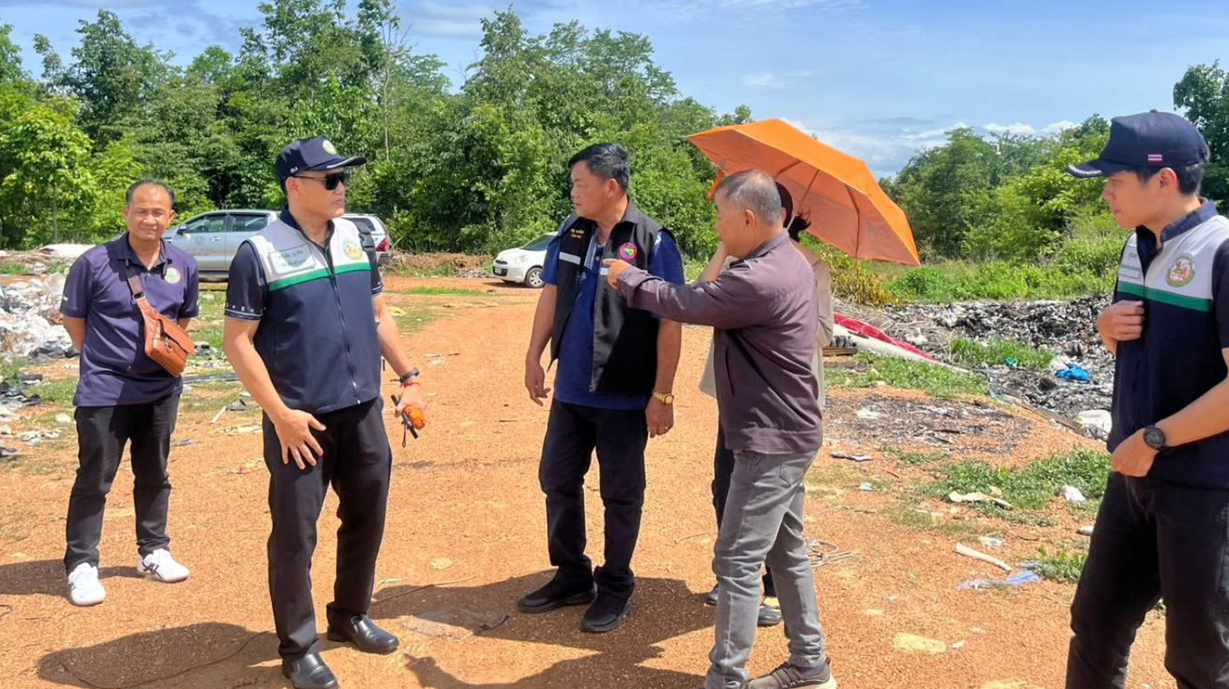 ลงพื้นที่สำรวจบ่อขยะในตำบลห้วยม้า อำเภอเมือง จังหวัดแพร่